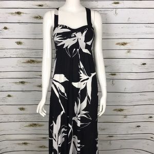 Banana Republic Black and White Maxi Dress Size XS